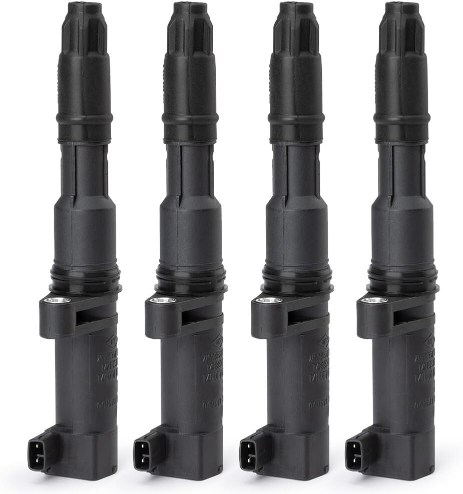 ya 9 10.24 4 Ignition Coils for Renault Clio Scenic Megane Laguna Kangoo Trafic F4R 2.0L -