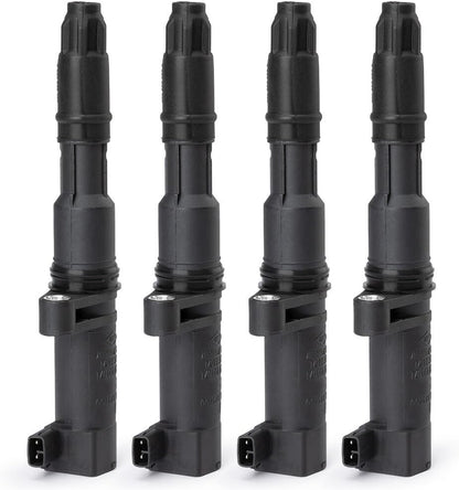 ya 9 10.24 4 Ignition Coils for Renault Clio Scenic Megane Laguna Kangoo Trafic F4R 2.0L -