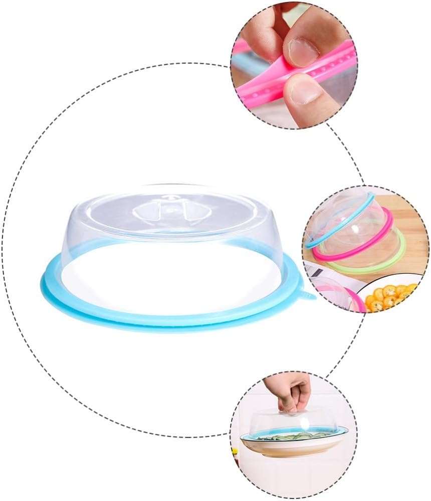 ya 14 9.20 baidi 5 Pcs Refrigerator Stora Transparent Fresh Cover Stackable Fresh Cover-1