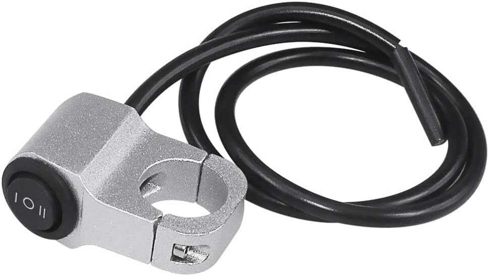 ya 4 8.14 Handlebar Light Switch On/Off/One Button CNC Alu for Mini um Fog Light Switch ATV 12V