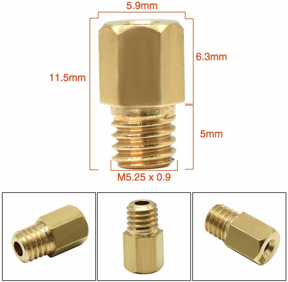 ya 2 8.15 12Pcs 90-200 Power Jets Main Jets VM TM Carb For Dirt Bike ATV