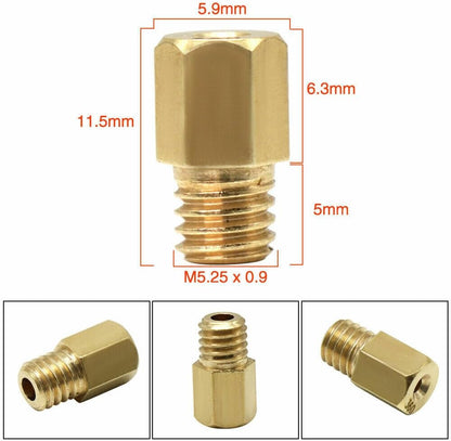 ya 2 8.15 12Pcs 90-200 Power Jets Main Jets VM TM Carb For Dirt Bike ATV