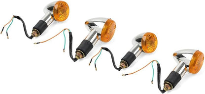 ya 13 9.15 baidi 4x Amber Turn Signal Lights 10mm for Suzuki Boulevard C109R C50 C90 S 40 50 83