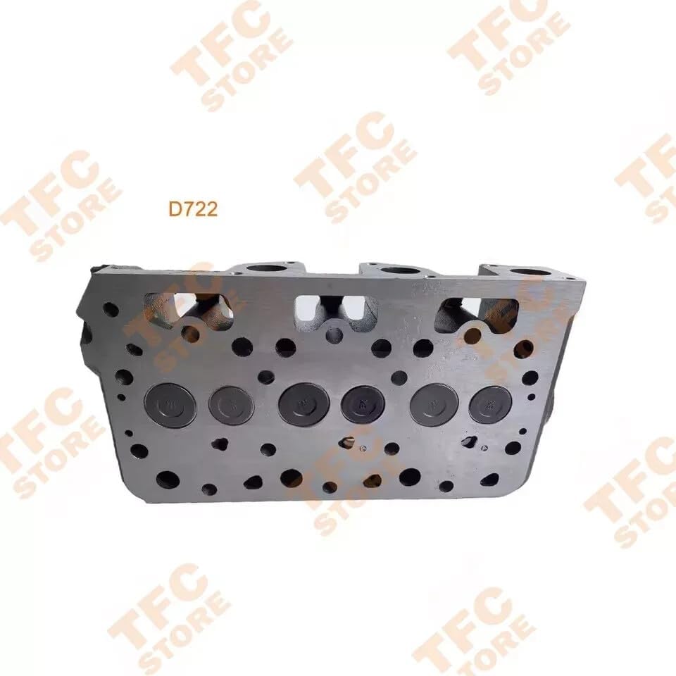 ya 27 10.13 baidi New D722 Cylinder Head Assy With Valves For Kubota Excavator
