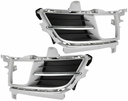 ya 2 8.15 A pair of chrome plated protective covers for front bumper fog lights suitable for Mazda 6 2009-2010