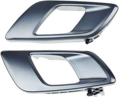 ya 4 8.8.2 Inner Left and Right Door Handle Matte Silver for Ford Ranger Everest for Mazda BT50