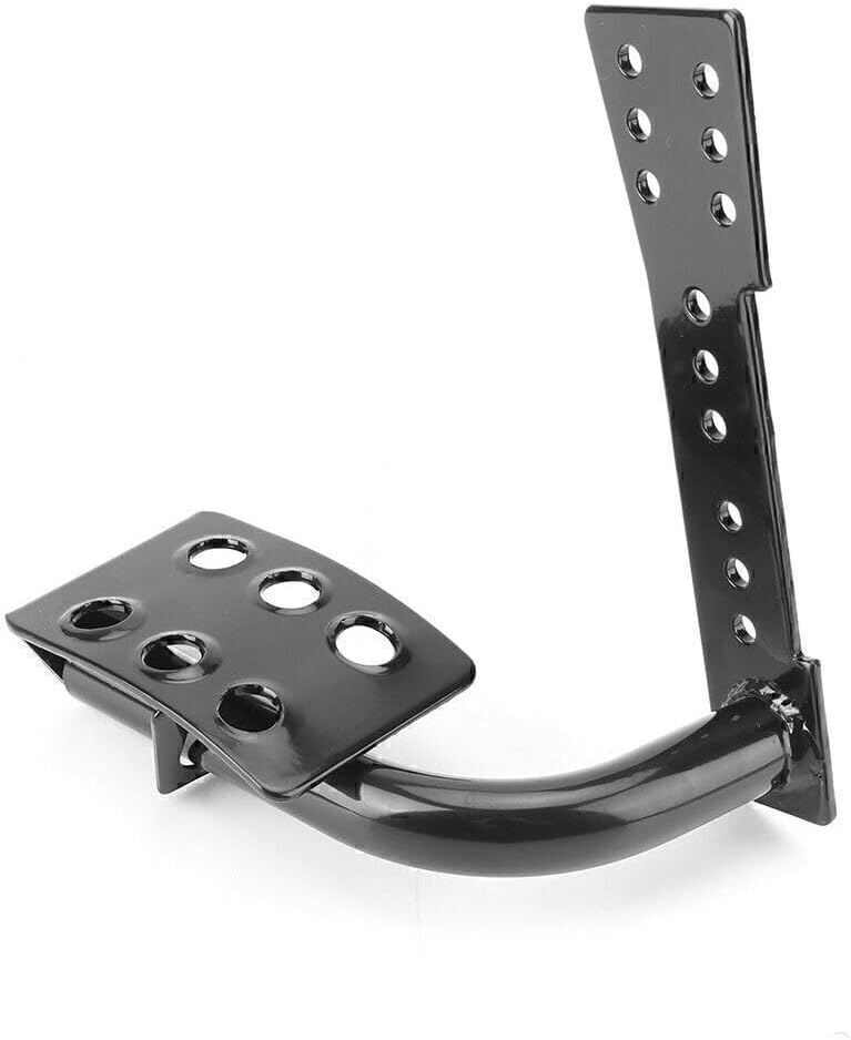 ya 4 8.14 Left Side Foot Rest Kick Pedal Fit for Jeep for Wrangler JK 07-16 Black Non-slip