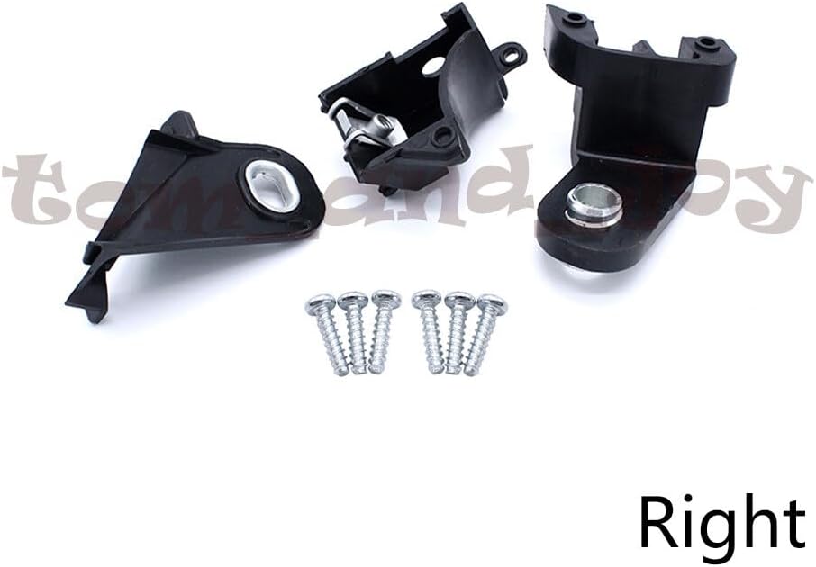 ya 6 8.24 baidi Headlight Head Lamp Bracket Lug Repair Kit Right for Fiat 500 #51816681