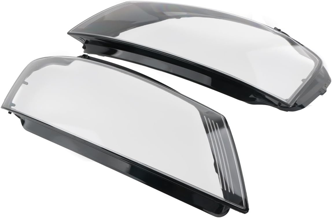ya 7 8.24 baidi Headlight Cap Headlamp Lens Cover for Audi A3 8P S-line S3 RS3 08-12 Left+Right