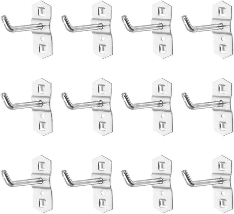ya 26 10.21 baidi 12 Pcs Supermarket Shelf Rack Hook Exhibition Display Hook Fit for Square Tube