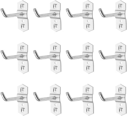 ya 26 10.21 baidi 12 Pcs Supermarket Shelf Rack Hook Exhibition Display Hook Fit for Square Tube
