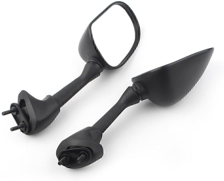 ya 2 8.15 Rearview Mirror Motorcycle fit for Yamaha YZF R6 2001 2002 Black ABS Plastic Shell