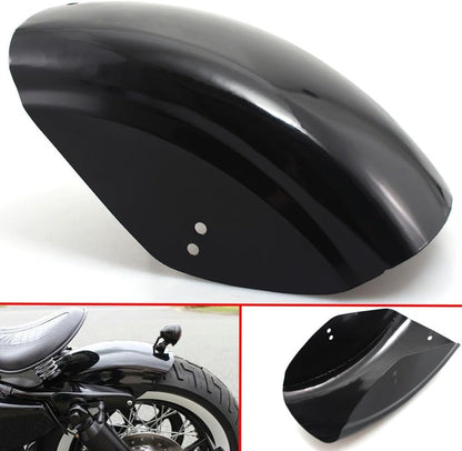 ya 14 9.20 zhengce Gloss Black Motorcycle Rear Fender Mudguard for Harley Bobber Sportster 883-1
