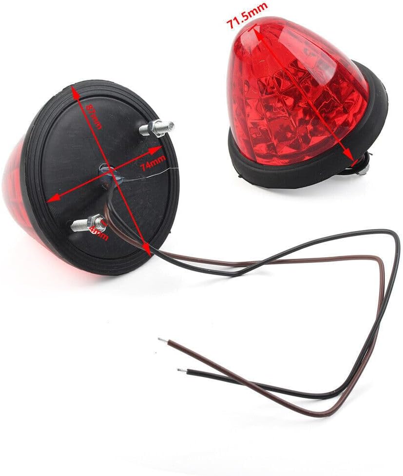 ya 14 9.20 zhengce Side Marker Light Turn Signal Clearance Tail Lampfor Truck Trailer Tractor-1