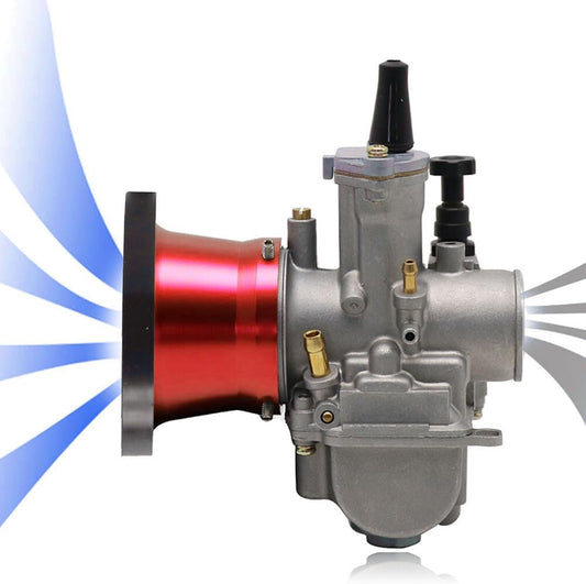 ya 4 8.8.2 Motorcycle Carburetor Air Filter Cup W/Net Velocity Stacks For PWK 24 26 28 30