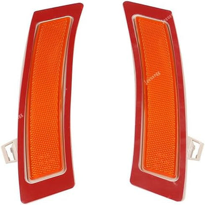 ya 6 8.24 baidi 2Pcs L +R Side Bumper Cover Marker Cover Reflector for BMW E70 for X5 35ix 35dx 50ix