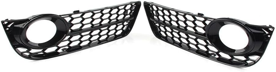 ya 2 8.15 2xHoneycomb front bumper fog light grille protective cover suitable for Audi A5 2008-2011 2010