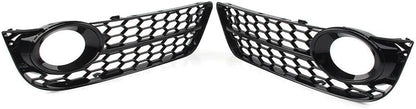 ya 2 8.15 2xHoneycomb front bumper fog light grille protective cover suitable for Audi A5 2008-2011 2010
