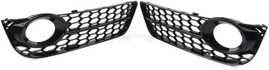 ya 2 8.15 2xHoneycomb front bumper fog light grille protective cover suitable for Audi A5 2008-2011 2010