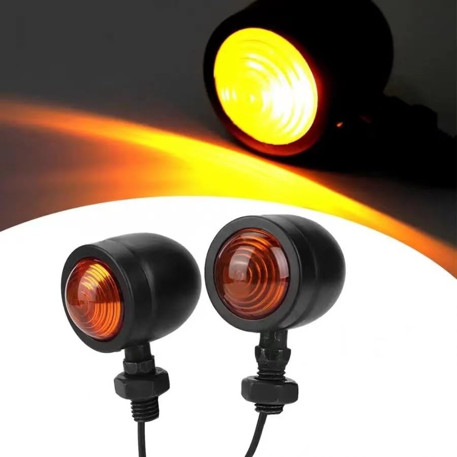 ya 13 9.15 baidi 4 Motorcycle Bulet Turn Signal Taillights for Harley Cafe Racers Bobber Chopper
