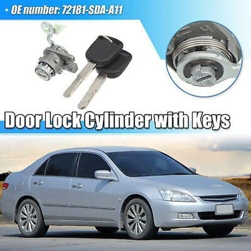 ya 4 8.14 72181-SDA-A11 1 Set Drive Side Door Lock Cylinder kit for Honda for Accord 03-07