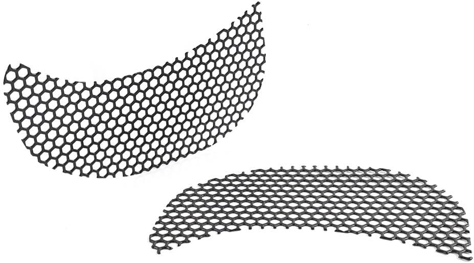 ya 23 10.7 baidi Fairing Mesh Grill Side Vent Screen for Harley Road Glide FLTR 2015-2023 Black