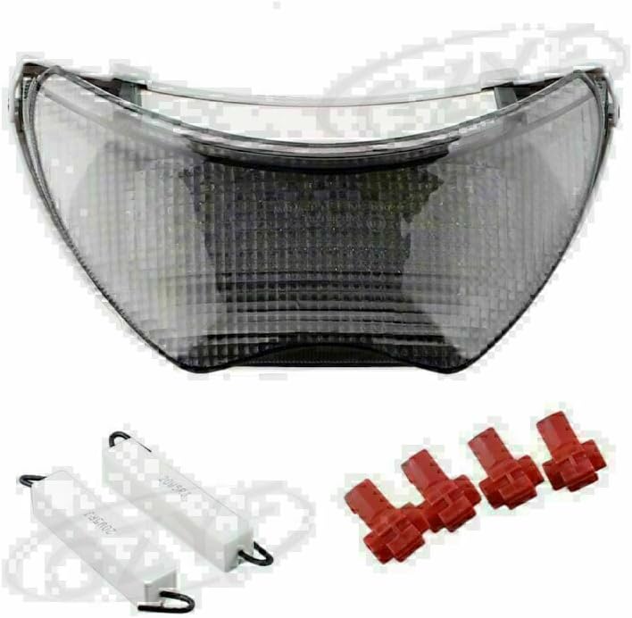 ya 5 8.24 baidi Smoke Rear Tail Light Turn Signal Fit for Honda CBR600 F4i 2004 2005 2006 2007