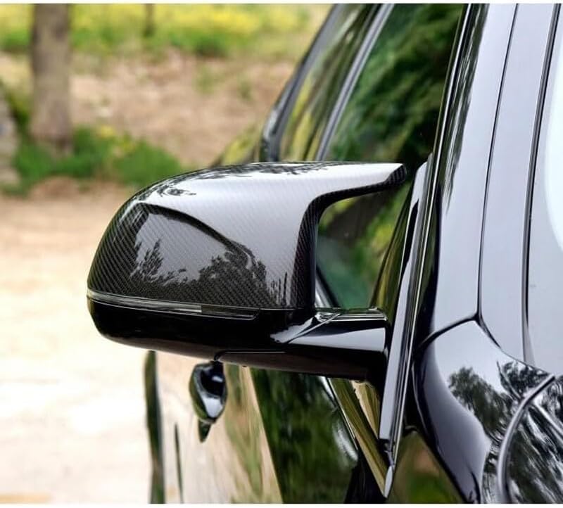 ya 11 9.14 baidiCarbonFiber Side Mirror Cover for BMW X3 F25 F26 X5 F15 X6 F16 14-19 Replacement
