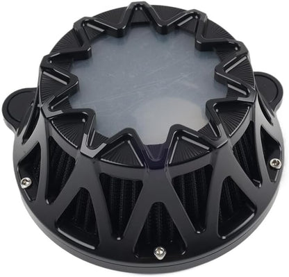 ya 5 8.10 Cross Air Cleaner Filter for Harley M8 114 Softail 2018-2024 Touring 2017+