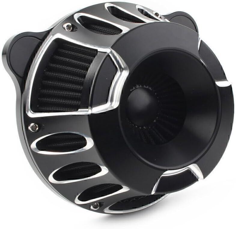 ya 10 9.16 zhengce Air Cleaner Intake Filter Hollow Out Fit Harley Touring 2000-2007 Dyna Soft
