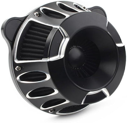 ya 10 9.16 zhengce Air Cleaner Intake Filter Hollow Out Fit Harley Touring 2000-2007 Dyna Soft