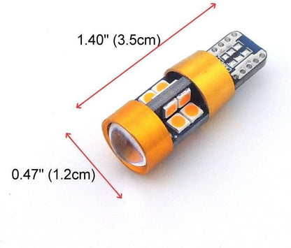 ya 13 9.15 baidi 12V Signal Light DC Orange 1Pair 158 Amber 175 Car 2821 Position Parking 2525