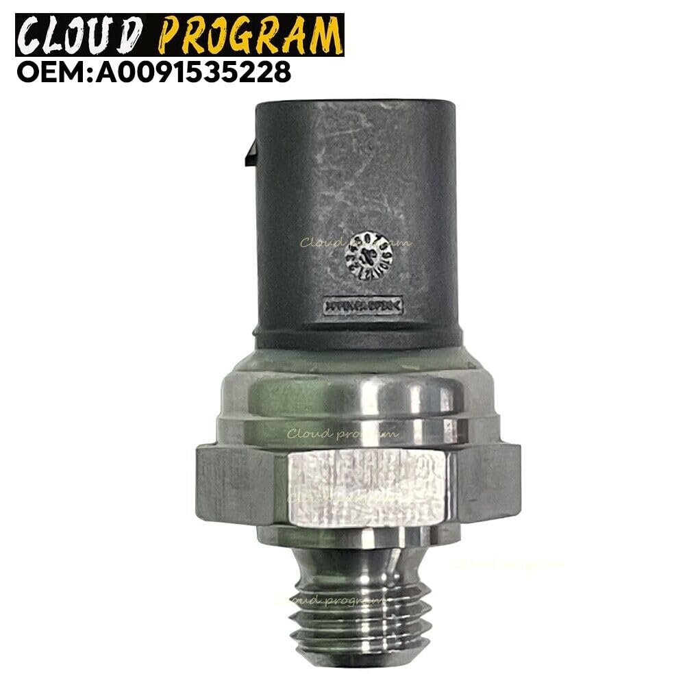 ya 4 8.8 A0091535228 Fuel Rail Pressure Sensor for Mercedes-Benz C 250 W205 2015 RHD