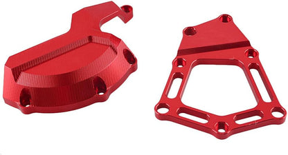 ya 2 8.15 for BMW S1000R/RR 2009-2014 Motor Aluminum Stator Engine Crank Case Cover Red