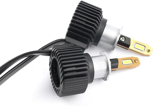 ya 4 8.10 2x LED h3 white fog driving bulbs 6500k CANbus multi-model fog lights 