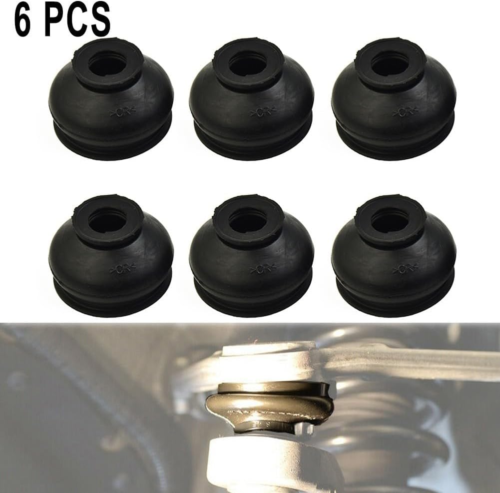 ya 4 8.14 Ball Joints Dust Cover Dust Boot Gaiters Tie Rod End 6pcs Car Accessories