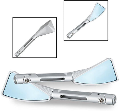 ya 2 8.15 Pair L&R Rear View Side Mirrors fit for Suzuki GSXR1000 2005-11 & GSXR600 2006-2012