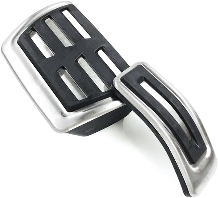 ya 11 9.14 baidiStainless Steel Car Brake Gas Pedals Cover for Audi A4 A5 A6 A7 A8 Q3 Q5 2008-15