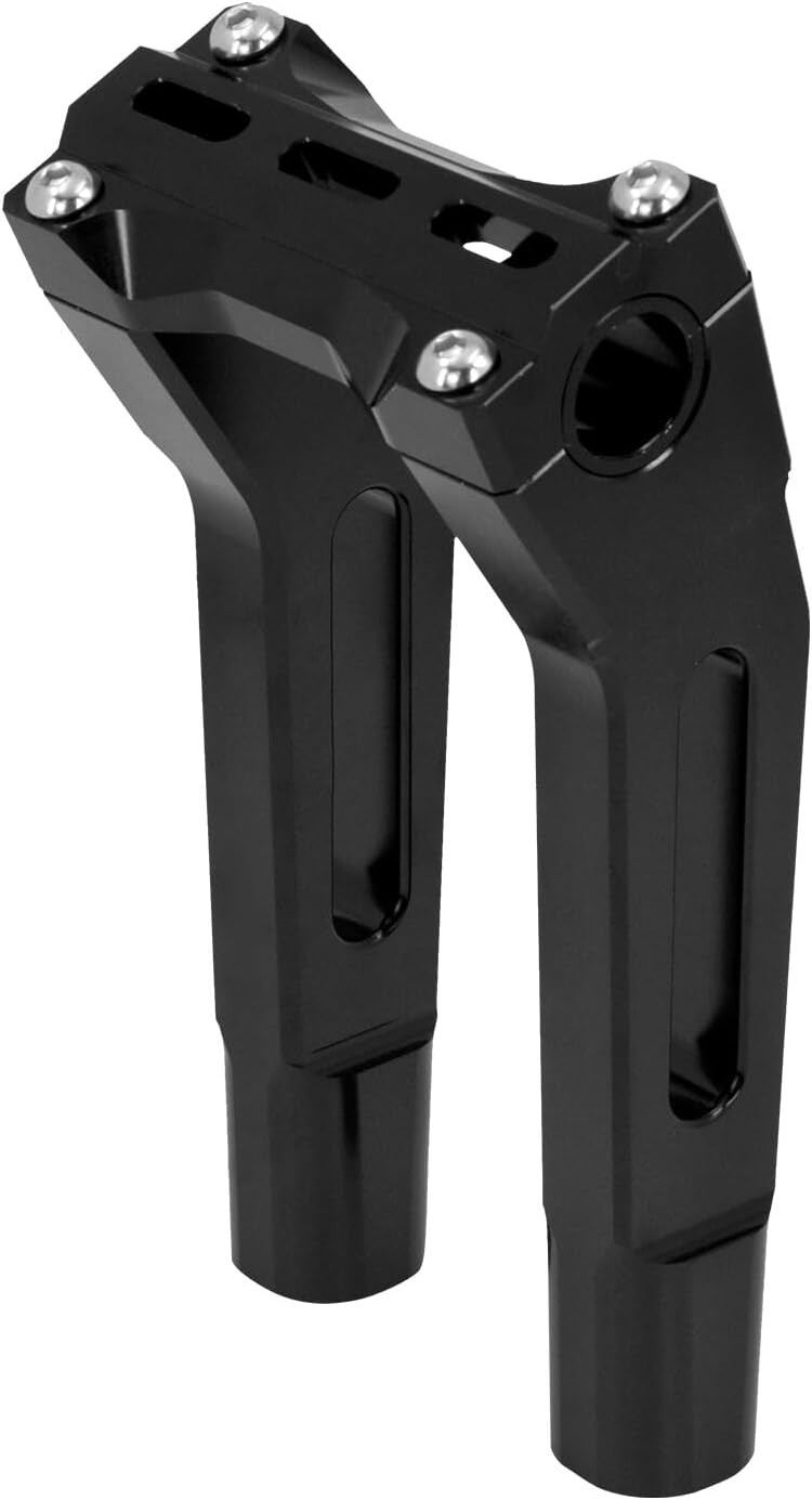 ya 5 8.10 Pullback 10 Riser Clamp for Harley 1 1.25 Handlebar Softail 95-15 Dyna 96-17