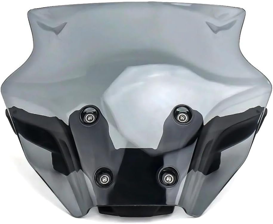 ya 2 8.15 Grey Wind Deflector Windshield Bracket Windscreen for Yamaha MT-09 MT09 2024