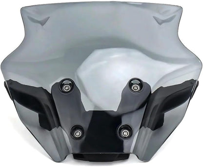 ya 2 8.15 Grey Wind Deflector Windshield Bracket Windscreen for Yamaha MT-09 MT09 2024