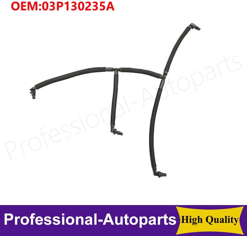 ya 10 9.16 baidi 03P130235A Fuel Leak Off Pipe Overflow for VW Polo Mk5 for SEAT Ibiza Mk4 1.2 Tdi
