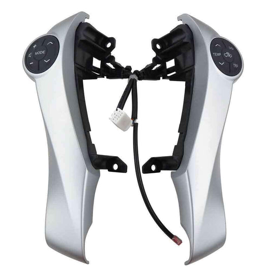 ya 14 9.20 zhengce Suitable for Toyota Aqua Prius C Silver Steering Wheel Cruise Control Switc-1