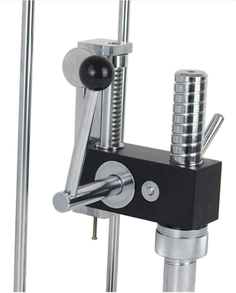 ya 16 10.20 baidi Hand Press Manual Force Gauge Test Stand 500N Manual Pull Pressure Test Stand