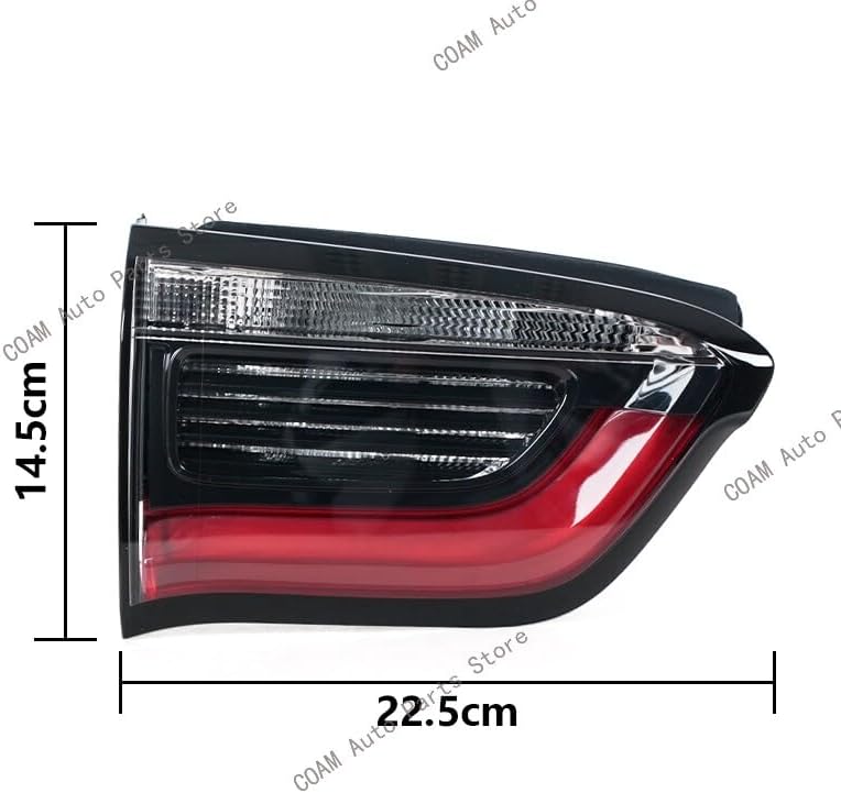 ya 4 8.24 baidi Left Inner Rear Tail Light Brake Warning Light for Jeep Compass 2017-2019