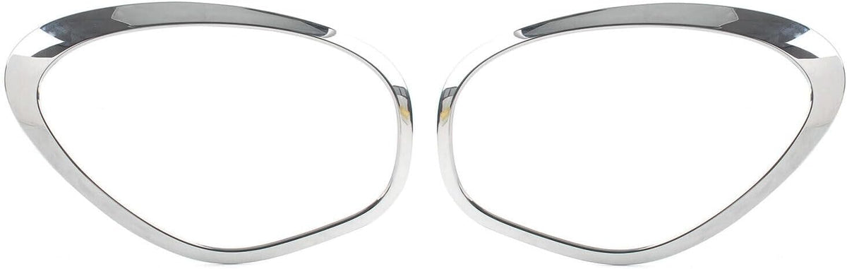 ya 4 8.10 2pcs Headlight Bezel Trim Chrome for Mini Cooper Countryfor MAN 2011-2016
