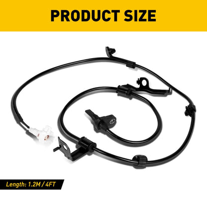 ya 9 10.24 2ABS Wheel Speed Sensor Front Right&Left Fit: for Toyota Yaris 09-11 & for Scion XD 09-14