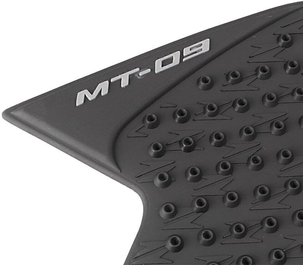 ya 7 8.24 baidi for Yamaha MT-09 /FZ09 14-15 Black Rubber Traction Side Tank Pad Gas Knee Grip