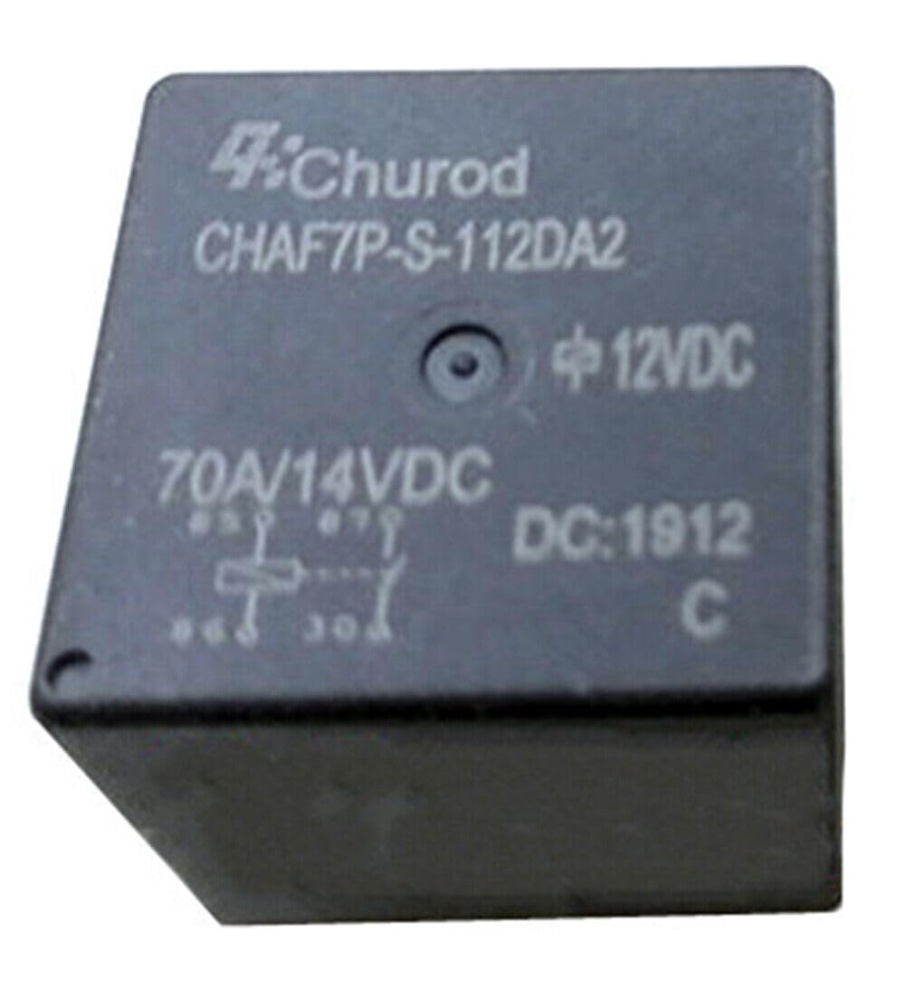 ya 16 10.20 baidi 1PCS Churod CHAF7P-S-112DA2 12VDC Power Relay 70A 8Pins #W7*-