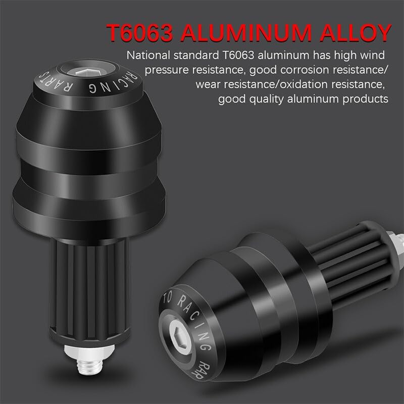 ya 11 9.14 baidi7/8 22mm Motorcycle Handlebar Grips Bar End Slider Cap Plug Aluminum Universal